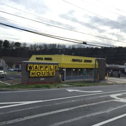 Max Power Laundry - This is the Waffle House that we're behind