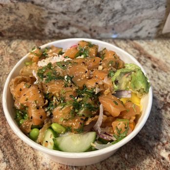 Hinoki Sushi - Salmon Poke Bowl - Sushi Bars Near Me - Reno, Nevada Hinoki Sushi - Salmon Poke Bowl - Sushi Bars Near Me - Reno, Nevada