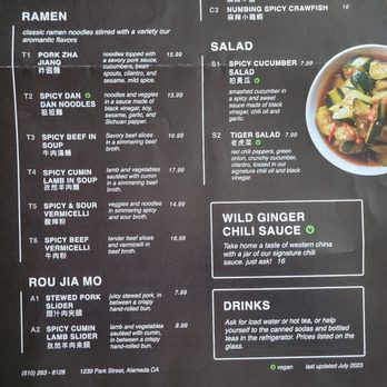Wild Ginger - May '25 - Chinese Near Me - Alameda, California