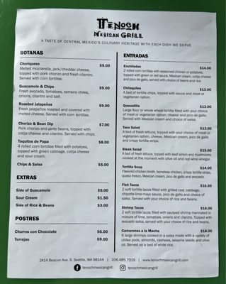 Tenoch Mexican Grill by null