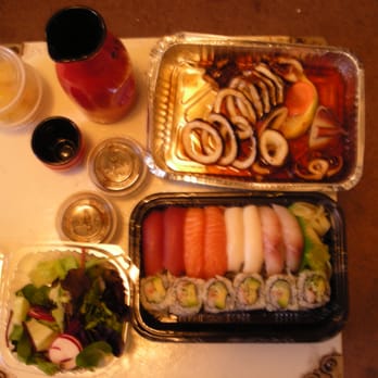 Samurai Fusion Sushi - Sushi regular with Ginger Squid. - Japanese Near Me - Brooklyn, New York Samurai Fusion Sushi - Sushi regular with Ginger Squid. - Japanese Near Me - Brooklyn, New York