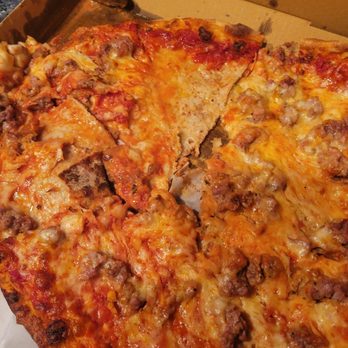 Petrillo's Pizza - Saugage pizza mess - Pizza Near Me - Madison, Connecticut Petrillo's Pizza - Saugage pizza mess - Pizza Near Me - Madison, Connecticut