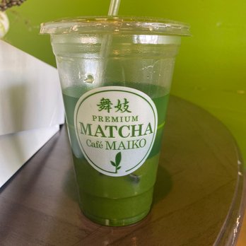 Premium Matcha Cafe Maiko - Large matcha lemon - Coffee & Tea Near Me - Troy, Michigan Premium Matcha Cafe Maiko - Large matcha lemon - Coffee & Tea Near Me - Troy, Michigan