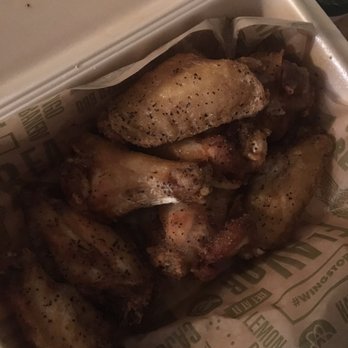 Wingstop - 8 piece lemon pepper wings - Chicken Wings Near Me - Humble, Texas Wingstop - 8 piece lemon pepper wings - Chicken Wings Near Me - Humble, Texas