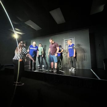 ComedySportz - Two birthday guests joined on stage - Performing Arts Near Me - San Antonio, Texas ComedySportz - Two birthday guests joined on stage - Performing Arts Near Me - San Antonio, Texas