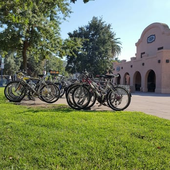 Amtrak Station - Davis - Bike parking in front - Train Stations Near Me - Davis, California