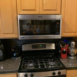Microwave Install. Microwave Install.