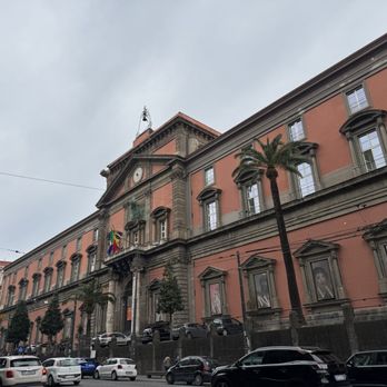 Museo Archeologico Nazionale - Exterior on a cloudy day - Museums Near Me - Naples, NA