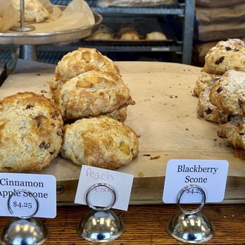 Spring Mill Bread - A load of different scones to choose from. Mine was delicious. - Bakeries Near Me - Gaithersburg, Maryland