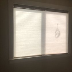 The Wall Doctor - Same bedroom window as the previous except blinds fully closed