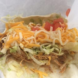 Adobe Mexican Kitchen - Kraft cheese on top
