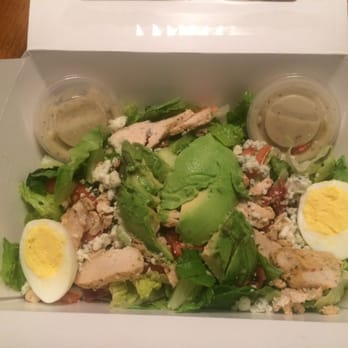 Panera Bread - Chicken Cobb salad with avocado. - Salad Near Me - Pflugerville, Texas Panera Bread - Chicken Cobb salad with avocado. - Salad Near Me - Pflugerville, Texas