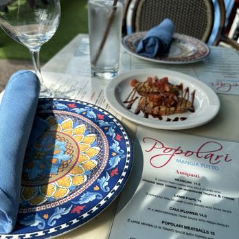 Popolari - Complimentary Bruschetta - Italian Near Me - Bloomfield, New Jersey