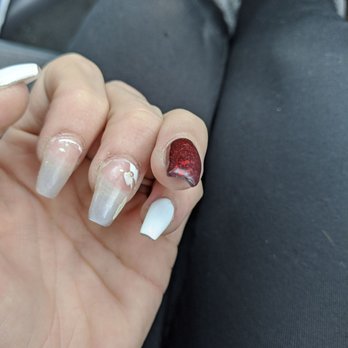 New York Nails - Uneven, not filed, lumpy nails.... - Nail Salons Near Me - Kennewick, Washington New York Nails - Uneven, not filed, lumpy nails.... - Nail Salons Near Me - Kennewick, Washington