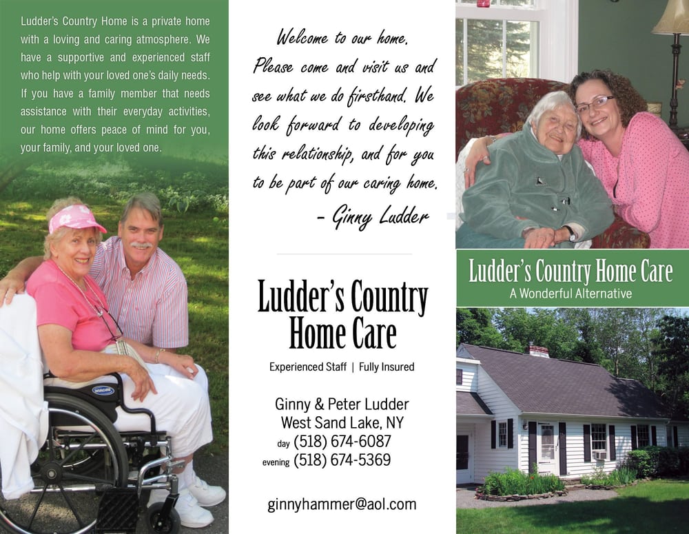 Ludder's Country Home Care - home care agency in West Sand Lake, NY