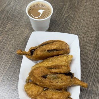 Desi District Plano - Mirchi bajji - Indian Near Me - Plano, Texas Desi District Plano - Mirchi bajji - Indian Near Me - Plano, Texas