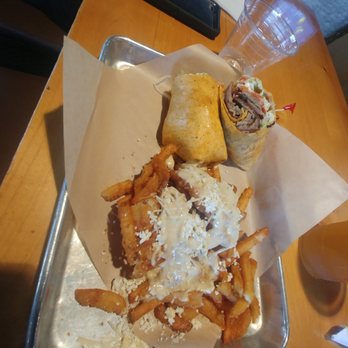 Opa Life Greek Cafe - Gyro wrap with Greek fries - Greek Near Me - Glendale, Arizona Opa Life Greek Cafe - Gyro wrap with Greek fries - Greek Near Me - Glendale, Arizona