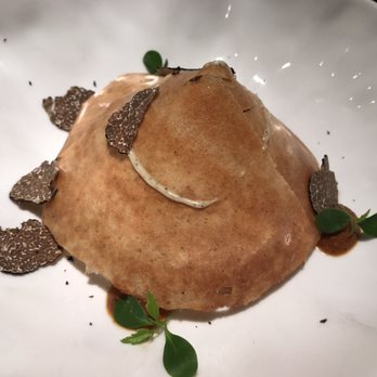 Indian Accent - Dosa with mushrooms and truffles - Indian Near Me - New York, New York Indian Accent - Dosa with mushrooms and truffles - Indian Near Me - New York, New York