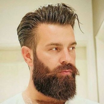 J.P. Kempt - Visual representation I provided to give Shorty the idea. I told him to keep the of the beard, I just needed the sideburns trimmed lightly. - Barbers Near Me - San Francisco, California