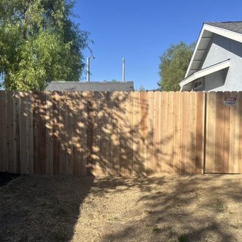Winchester Construction Services - New fence! Looks great! - Fences & Gates Near Me