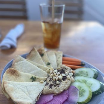 Duke's La Jolla - Macadamia Hummus - New American Near Me - La Jolla, California