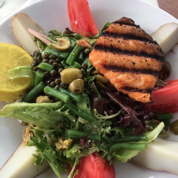 Aura on Lincoln - Salmon Salad - Breakfast & Brunch Near Me - Miami Beach, Florida Aura on Lincoln - Salmon Salad - Breakfast & Brunch Near Me - Miami Beach, Florida