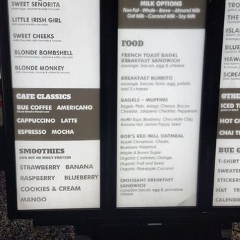 Bottoms Up Espresso - Menu - Coffee & Tea Near Me - Carmichael, California