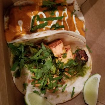 Taco Maya - Paneer and chile relleno tacos - Desserts Near Me - Chicago, Illinois