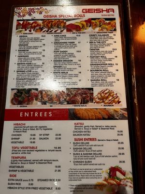 Menu photo 4 Geisha Sushi Bistro New Orleans, LA Menu photo 4 Geisha Sushi Bistro New Orleans, LA