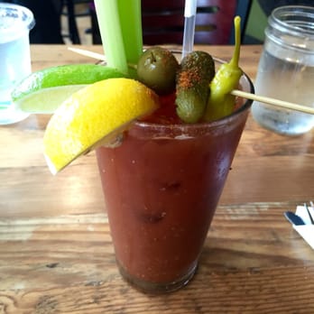 Cafe Nola - Great Bloody Mary, if not a little too sweet. - Coffee & Tea Near Me - Frederick, Maryland