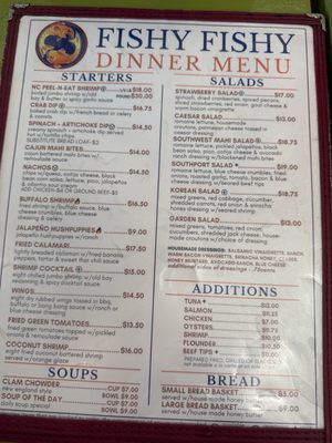 Menu photo 6 Fishy Fishy Cafe Southport, NC Menu photo 6 Fishy Fishy Cafe Southport, NC