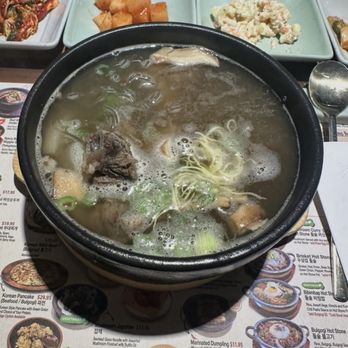 Jincook - Beef Short Rib Soup (Galbi-Tang) - Korean Near Me - Santa Monica, California