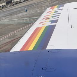Gay Pride plane Gay Pride plane