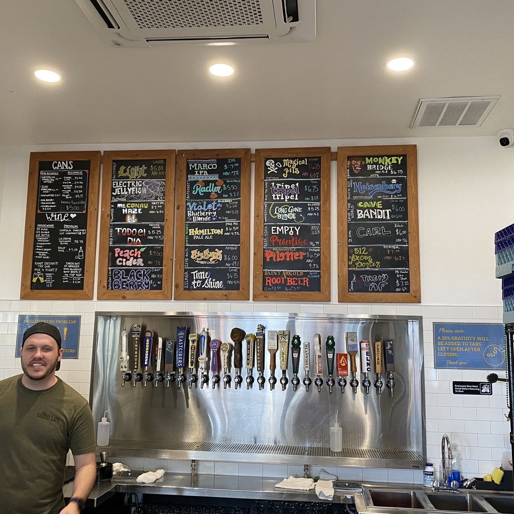 The Good Lot - Beer list on July 29, 2023. - Beer Gardens Near Me - Cedar Park, Texas The Good Lot - Beer list on July 29, 2023. - Beer Gardens Near Me - Cedar Park, Texas