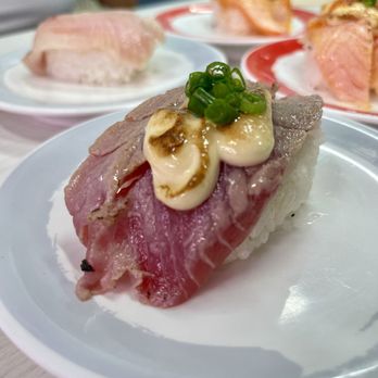 Genki Sushi - Seared Spicy Ahi Nigiri - Japanese Near Me - Aiea, Hawaii Genki Sushi - Seared Spicy Ahi Nigiri - Japanese Near Me - Aiea, Hawaii