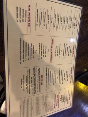 Menu photo 1 York Tavern Oak Brook, IL