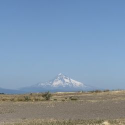 Broughton Beach - View of Mt Hood