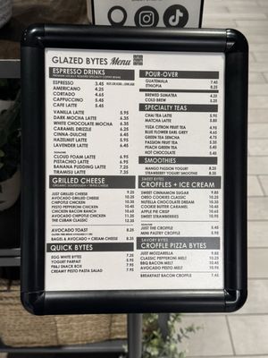 Menu photo 1 Glazed Bytes Chestnut Hill, MA Menu photo 1 Glazed Bytes Chestnut Hill, MA