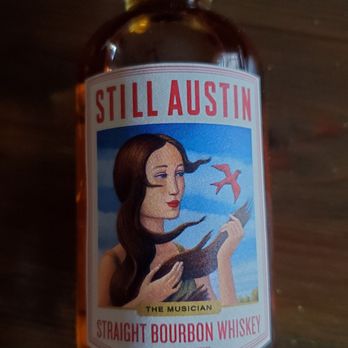 Still Austin Whiskey Co. - Sample bottle of Straight Bourbon Whiskey - Distilleries Near Me - Austin, Texas Still Austin Whiskey Co. - Sample bottle of Straight Bourbon Whiskey - Distilleries Near Me - Austin, Texas