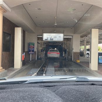 Surf Thru Express Car Wash - WaIting my turn. - Car Wash Near Me - Tucson, Arizona