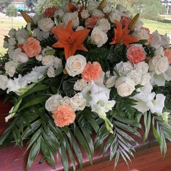 Mid Valley Flowers - Casket piece done by them - Florists Near Me - Reseda, California Mid Valley Flowers - Casket piece done by them - Florists Near Me - Reseda, California
