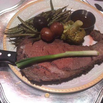 Mystique Dining - Prime rib + veggies - Dinner Theater Near Me - Folsom, California