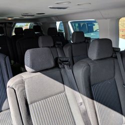 Automax Rent A Car - 15 Passenger Transit Inside