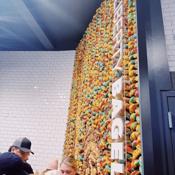 Liberty Bagels - Bagel wall - Bagels Near Me - New York, New York