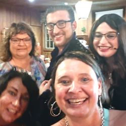 StageCoach Theatre - The 2 Star Actors and the sisters - me, Kyree, and Melissa!
