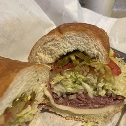 Number 6 , light vinegar, Mike's Way ! ( Roast Beef) Number 6 , light vinegar, Mike's Way ! ( Roast Beef)
