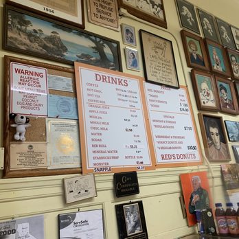 Red's Donuts - Menu - Donuts Near Me - Monterey, California Red's Donuts - Menu - Donuts Near Me - Monterey, California