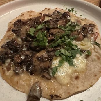 Conejo - Caramelized cheese and mushroom quesadilla - Mexican Near Me - Richmond, Virginia Conejo - Caramelized cheese and mushroom quesadilla - Mexican Near Me - Richmond, Virginia