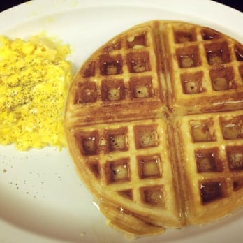 Point Breakfast Restaurant - Belgian waffle with two eggs scrambled. Yummy! - Diners Near Me - Philadelphia, Pennsylvania Point Breakfast Restaurant - Belgian waffle with two eggs scrambled. Yummy! - Diners Near Me - Philadelphia, Pennsylvania