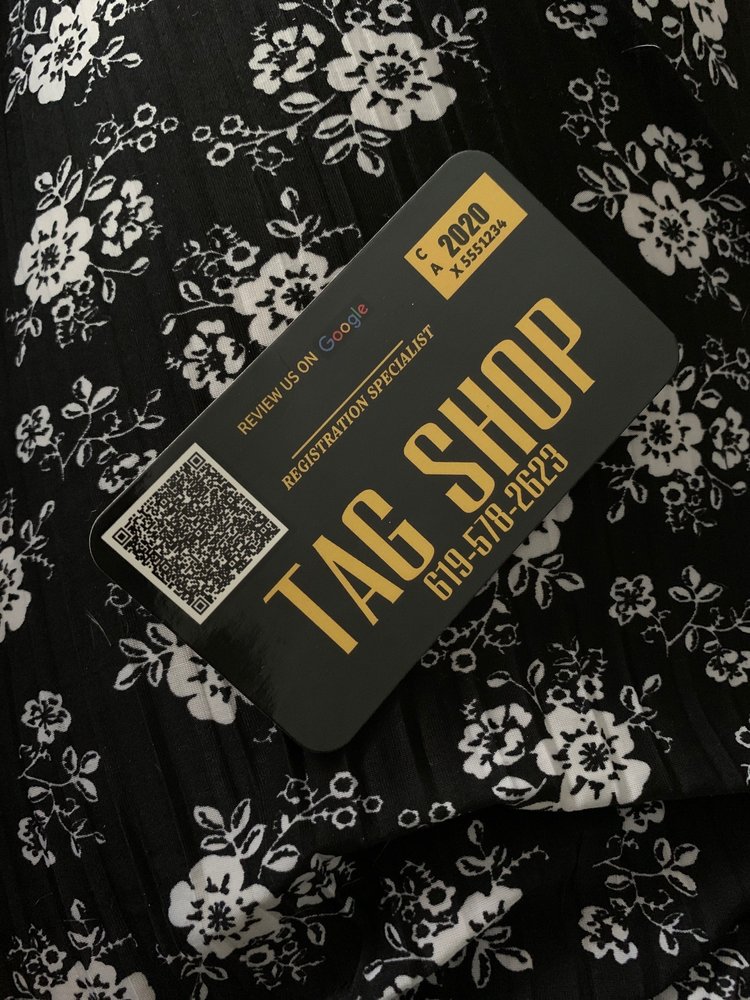 THE TAG SHOP DMV SAN DIEGO 25 Photos & 151 Reviews 6414